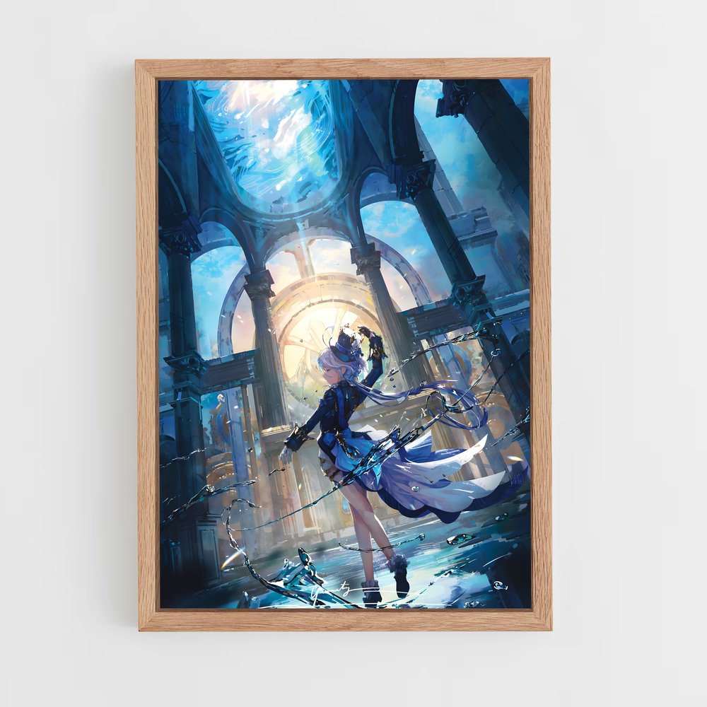 Poster Genshin impact enchanteuse (vue 4)